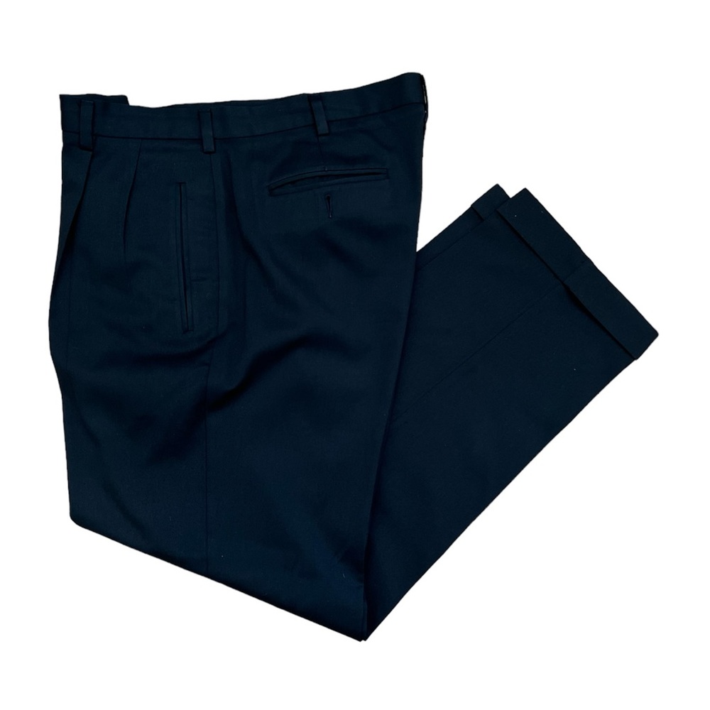 Natural Issue Black Dress Pants Cuffed Hems - Waist 38